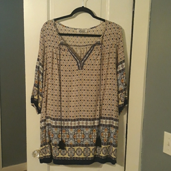 Boho tunic/babydoll dress. - Picture 1 of 2